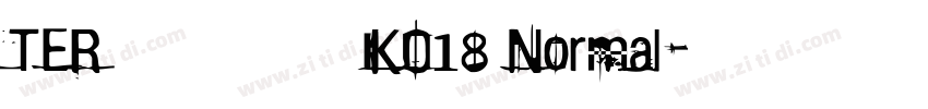 TER第三罗马KO18 Normal字体转换